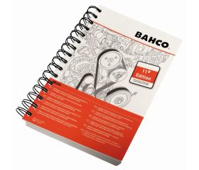 Libro de datos con los valores de tensión de las correas de distribución, correas accesorias, correas sincrónicas, V & V y forma acanalada. | BE240-CAT